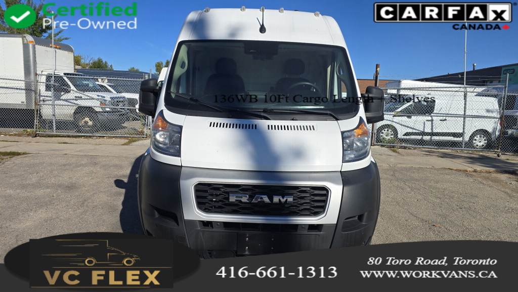 2022 Ram ProMaster Cargo Van